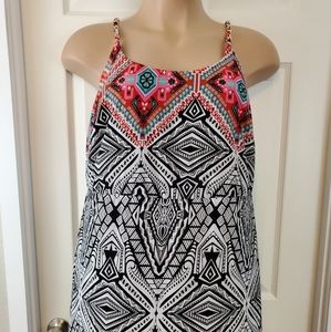 Cato Geometric Maxi Dress